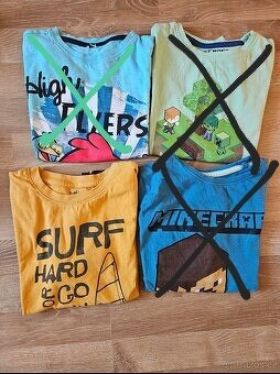 Tričko krátký rukáv 122/128 - 4