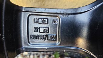 ALU kola Borbet 5x115, R17 - 4
