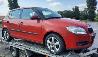 nd ze škoda fabia 2, 1.2.HTP 44kW, červená,bílá,Rosso - 4