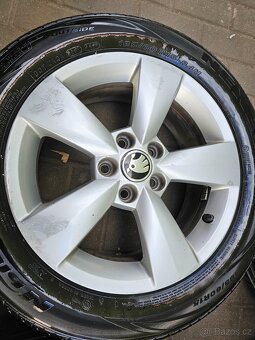 ALU kola letní Škoda 5x100 Fabia III Rapid R15 - 4