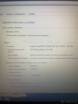 HP notbook - 4