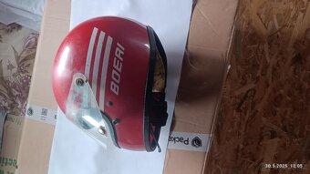 Stará moto helma na veterána - 4