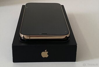 Prodám iPhone 12 pro max 256gb gold - 4