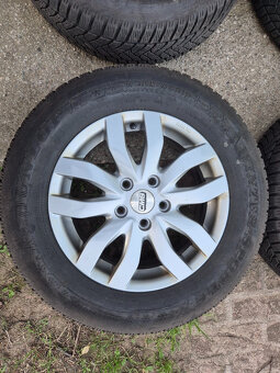 Prodám DUSTER disk CMS C22 silver, 6.5J R16 ET50+zimní pneu - 4