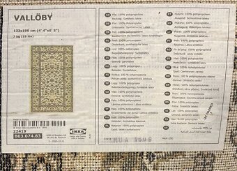 Orientální koberce Valloby 4ks - 4