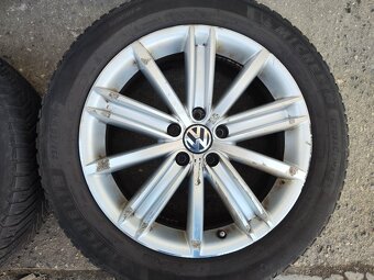 18"zimní alu sada New York 5x112 origo Tiguan Kodiaq TPMS - 4