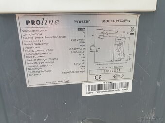 Malý šuplíkový mrazák - 4