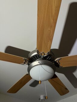 Stropní ventilátor se světlem - 4