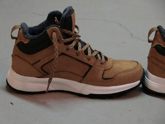 Dětské zimní kožené boty Quechua SH500 EU39 - 4