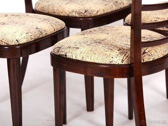 Přečalouněné retro židle SETONA, 4 kusy. - 4