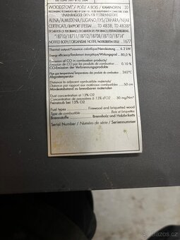 Krbové Kamna 6.3kw - 4