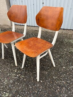 Dřevěné židle Ton - 4