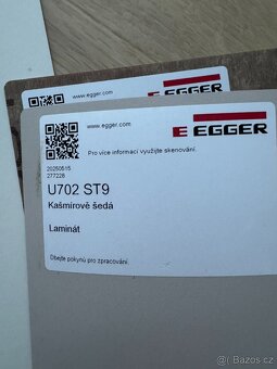 Originální vzorky dekorů Egger a Pfleiderer - 4