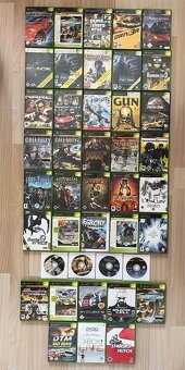 34x Microsoft Xbox Classic her + 8 obalů od her bez disku - 4