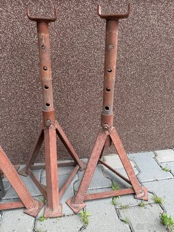 Podpěry pod auto (kozy) - 4 ks - 4