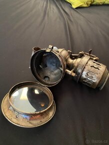 Karbidová lampa LOHMANN'S Perfecta na jízdní kolo - 4