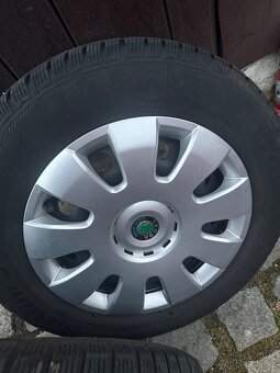 Zimní kola 15” 5x112, pneu Barum - 4