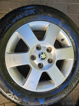 ALU letní kola Orion orig Škoda 5x112 Octavia II R15 - 4