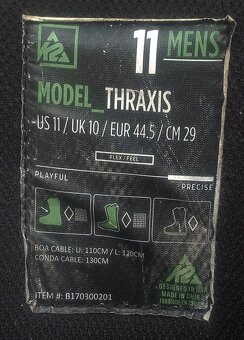 Snowboard boty K2 Thraxis - BOA Freeride - 44,5 - 4