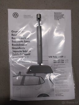 Střešní nosič Volkswagen Polo - 6R0071126 - 4