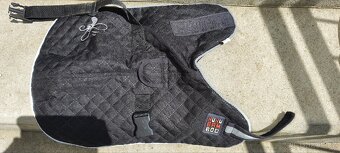 Kabátek pro pejska nepromokavý zateplený,flícový vnitřek - 4