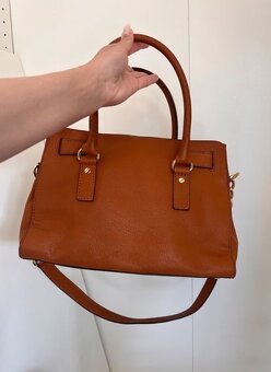 Michael Kors kožená taška hnědá - 4