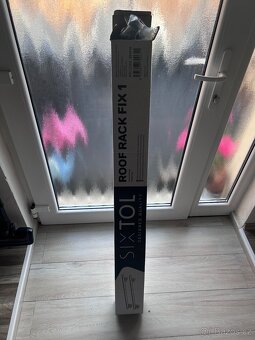 Nové hliníkové příčníky SIXTOL Roof Rack FIX 1 – 120 cm, zam - 4