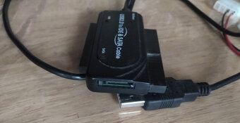 Prodám redukci USB 2.0 na IDE 40/44 a SATA - 4