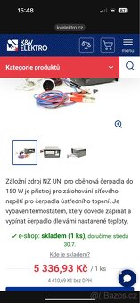 Záložní zdroj NZ 200 ke kotli / při výpadku proudu - 4