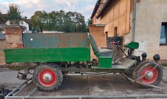 traktor traktůrek malotraktor korba předválečný Opel - 4