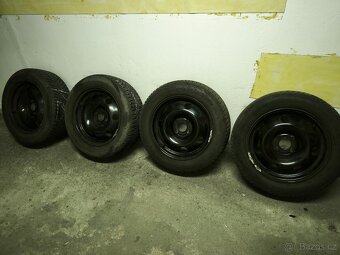 plechové disky R16 + zimní pneu - 4