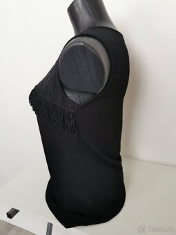 Dámský černý top - Vel. S/M - M - 4