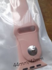 Růžový řemínek pro Apple Watch 44mm/42mm - 4