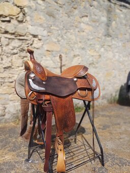 Westernove sedlo cowhorse zn Frinta - 4