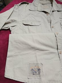 Pánská košile khaki, XXL - 4