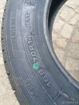 165/70/14 letni pneu FULDA a FALKEN 165/70 R14 - 4