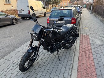 Benelli Leoncino 500 trail - úžasný zvuk - 4