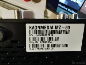 Prodám satelitní přijímač Kaon MZ-50 - 4