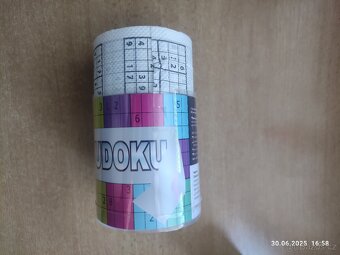 Sudoku toaletní papír - 4