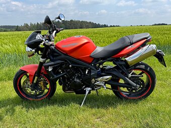 Triumph Street Triple 675 R 78KW - 25 tis. KM, ČR, r. 2010 - 4