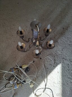 Prodám Lustr+2x lampička - 4