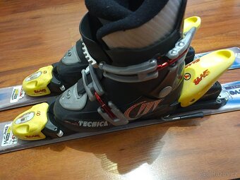Dětské sjezdové lyže set Tecno pro Carve 8.5 v délce 90 cm - 4