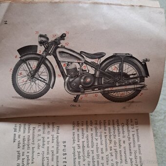 Príručka Jawa 250 Špeciál FJ Předválečna - 4