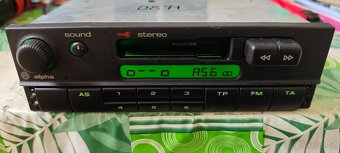 Originální autorádio VW Alpha 4 zelený - 4