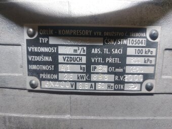 Kompresor Orlík SKS 34/300 - 4