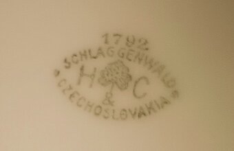 Starožitná polévková mísa (terina) Haas & Czjzek - 4