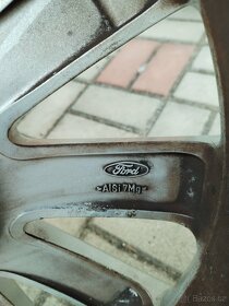 alu kola ford 5x108 r17 +pneu - 4