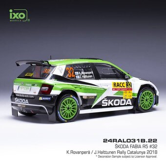 Modely Škoda Fabia R5 1:24 IXO - 4