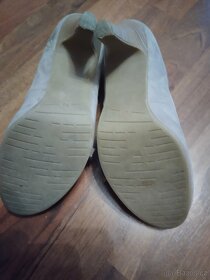 Nové kožené sandálky, lodičky vel.40,41,  lodičky vel 40 - 4