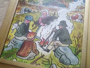 Josef Lada - TÁBORÁK 1941 - 4